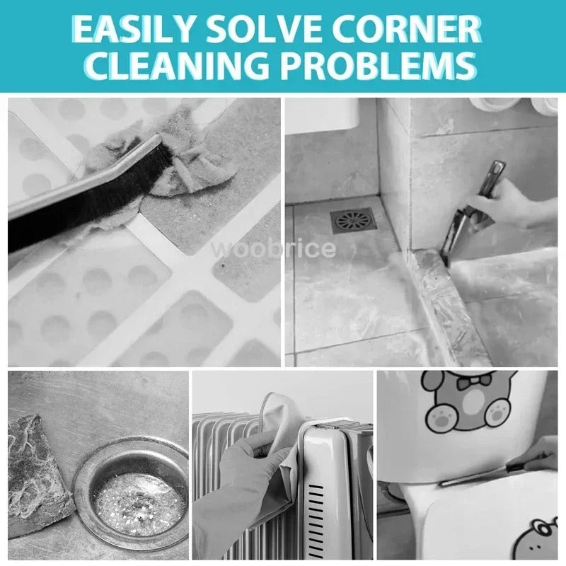 Pack de 3 brosses de nettoyage en coin